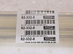 SPI Combined Drill & Countersink 1/8" Body Dia x 5" OAL HSS Qty. 3