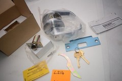 SARGENT 28 65G37 Satin Chrome Cylindrical Lock 6500 Classroom Lever Door Lock