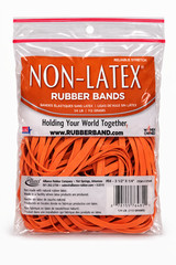 Alliance Non-Latex Rubber Bands #64 | 3.5″ x 1/4″ | 95/Bag | Item #37648 |