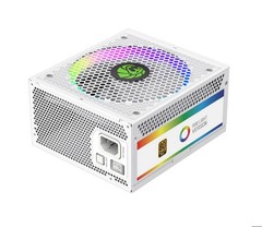 GAMEMAX 1050W ATX 3.0 PCIE 5.0 ARGB Smart 80+ Gold Power Supply UNIT (PSU) WHITE