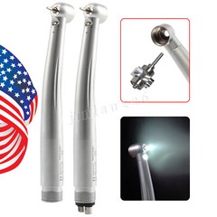 YBM/YBB Dental LED E-generator Fiber High Speed Handpiece Air Turbine 2/4 hole