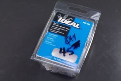 Lot of 5 x 85-394 Ideal Modular Connector Jack Plug Round Solid 6P4C RJ11 NOS
