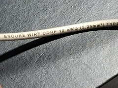 Encore #10awg 19 Stranded THHN/THWN-2/MTW Building Wire White /100ft