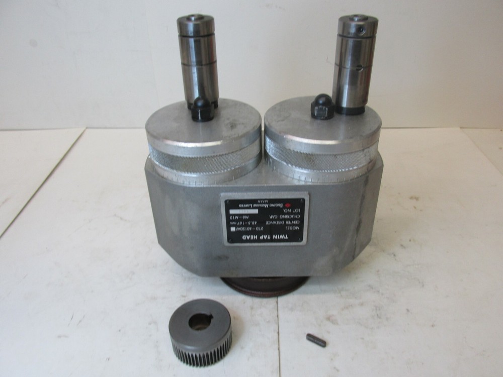 Twin Tap Head Model 2TD-60120AF Sugino Machine Limited 45497ISU
