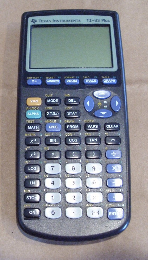 Texas Instruments TI-83 Plus Graphing Calculator – does not work