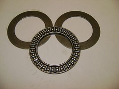 AXK4565 THRUST NEEDLE ROLLER BEARING WITH TWO WASHERS 45mm X 65mm X 3mm BAB87