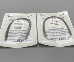 Dental Orthodontic Thermal Activated Archwires Niti Arch Wire Ovoid Natural Form