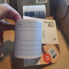 Scotch 85 count Address Labels 3″x 4″ 10 Yard Roll