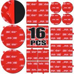 16 Pack 3M VHB 5952 Foam Tape, Double-Sided Heavy Duty Mounting Tape – 1 Inch &