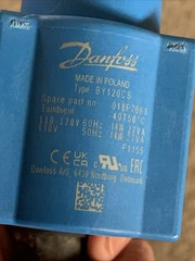 DANFOSS TYPE BY120CS COIL 018F7663 110V 50/60HZ 14W 120V 60HZ 14W