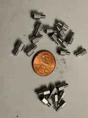 M3x5mm Male-Female Hex Standoff 20 Pack aluminum M/F