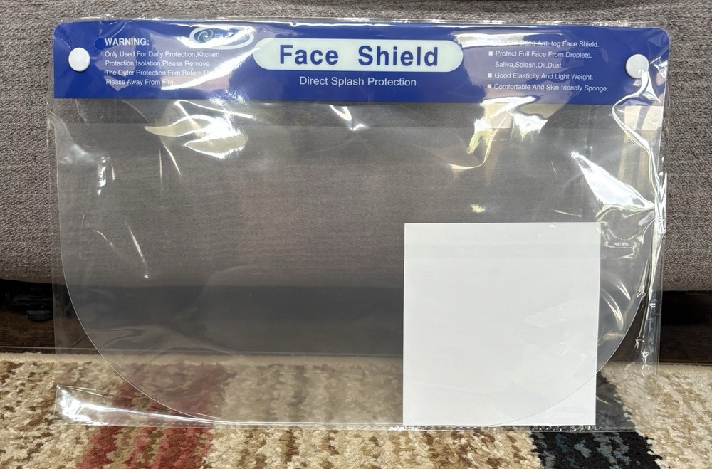 Face Shield non-medical clear