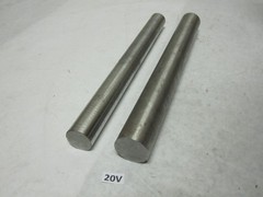 4140 Alloy Steel Round Bar Stock Rods Lot 1.375 and 1.125 In Diameter 12 In Long