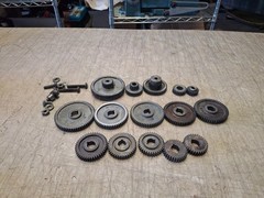 Vintage 6″ Lathe Atlas 618 Craftsman 109 Change Gear Lot Set 1/2″ Bore
