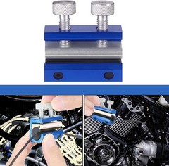 Universal Cable Luber Tool Cable Lubricator Lubricant Luber Color: Blue silver