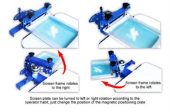 SPE-11YT-A ONE CoLor T-SHIRT DIY Screen Printing Machine Brand New #006212