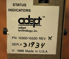 Adept Technology 10300-15520 B+ Type Rev. K Servo Drive Amplifier – USED