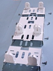 10 Retrofit Kits Changing 2 Bulb 8′ T12 or T8 Light Strip to 4′ 4 LED Tubes