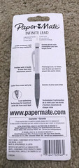 NEW Paper Mate Infinite Lead 0.5 mm Mechanical Pencils 2 Pack (Blue + Green)