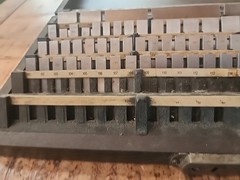 STARRETT WEBER GAGE BLOCK SET IN WOODEN CASE 81 PCS