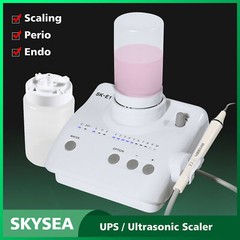 Dental Scaler Ultrasonic Piezo & 2*Bottles fit EMS Woodpcker Handpiece tips xm.