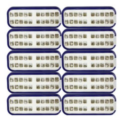 10 kits dental orthodontic metal bracket brace mini roth 018 345 hooks 20pcs/kit