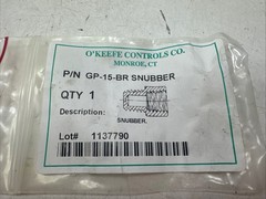 (Qty.4) O’Keefe Controls Co. GP-15-BR 1/4” Brass Pressure Snubber 2000 MAX PSI