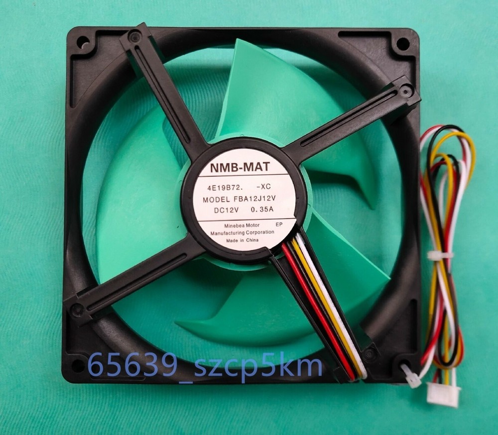 NMB-MAT FBA12J12V DC 12V 0.35A Fan 4pin For Refrigerator Cooler #lk