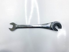 TruePower Oil Hose Ratcheting Wrench 8mm-19mm, Double Open Ended (15mm)