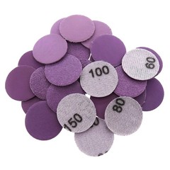 75mm/100mm/125mm/150mm Wet and Dry Sanding Discs Sandpaper Hook and Loop Pads