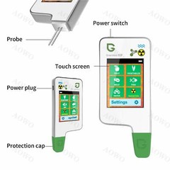 Greentest Eco 4 Nitrate Tester Radiation Geiger Counter English Dosimeter