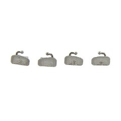 50 Sets Dental Orthodontic Buccal Tube 1st Molar Roth 022 Bondable Mesh Base