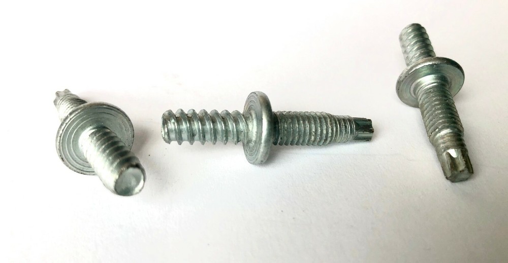 25-pack of M6-1.0 x 20 mm / 12/14 x 14.5 mm Dbl Lead Double Ended Studs (4169SD)