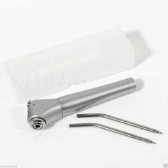 Dental Air Water Spray Triple 3 Way Syringe Handpiece w/ 2Nozzles/Tips/Tubes NEW