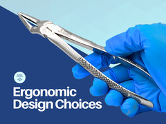 Dental Extraction Forceps (Upper Bayonet for Roots #51) ARTMAN