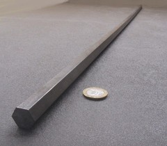 4140 Alloy Steel Hex Rod 5/8″ Hex x 5 Foot Length