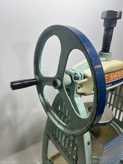 Swan Si-2 Ice Shaver Cast Iron Ikenaga Iron Works Rare Complete Manual Crank