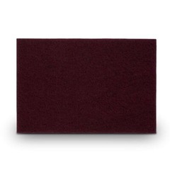 Norton Bear-Tex 747 Maroon Hand Pads 6”x9” General Purpose Scuff – 20 Pack