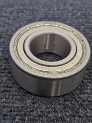 (QTY 3) 5206 ZZ Double Sealed Angular Contact Bearing 30mm x 62mm x 23.8mm