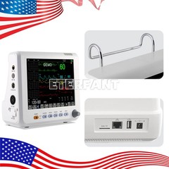 ETERFANT Patient Vital Signs Monitor Multi-Parameter ECG/NIBP/TEMP/RESP/SPO2/PR