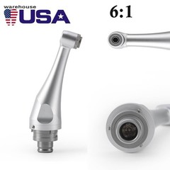 Dental 6:1 / 16:1 Contra Angle Head for Endo Motor Handpiece Push Button