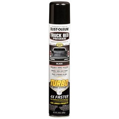 Rust Oleum 24 Ounce Truck Bed Coating Spray Professional Grade Matte Black