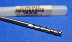 Interstate 1/4″ x 1-3/8 LOC x 4″ OAL 4 Flute Extra Long Carbide End Mill