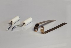 Clean Burn Electrode Pair w/ Buss Bars CB85HS Waste Oil Furnaces Free Shipping!