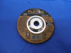 10 pcs NEW FLEXON FLEXOVIT 3″ x 1/4″ X 3/8″ TYPE 27 A0034 BENCH GRINDER WHEEL