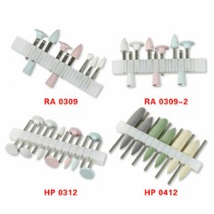 Dental Prophy Cups Composite Polishing Kit for Low Speed Handpiece RA/HP Burs Dr