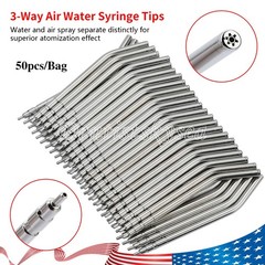 250 Air Water Spray Dental 3 Way Syringe Tips For 3 Way Tube Nozzles Tips /Tube