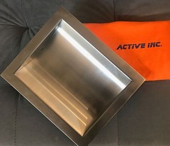Stainless Steel Drop-In Deal Tray, Brushed Finish, 12″ (w) x 10″ (d)