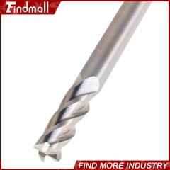 5x 1/4″ 4 Flute 2-1/2″ Overall Length 3/4″ LOC Carbide End Mill- TiALN COATED