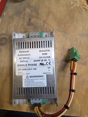 Rockwell Automation AC Drive 2090-UXLF-106 250VAC Single Phase RFI Filter